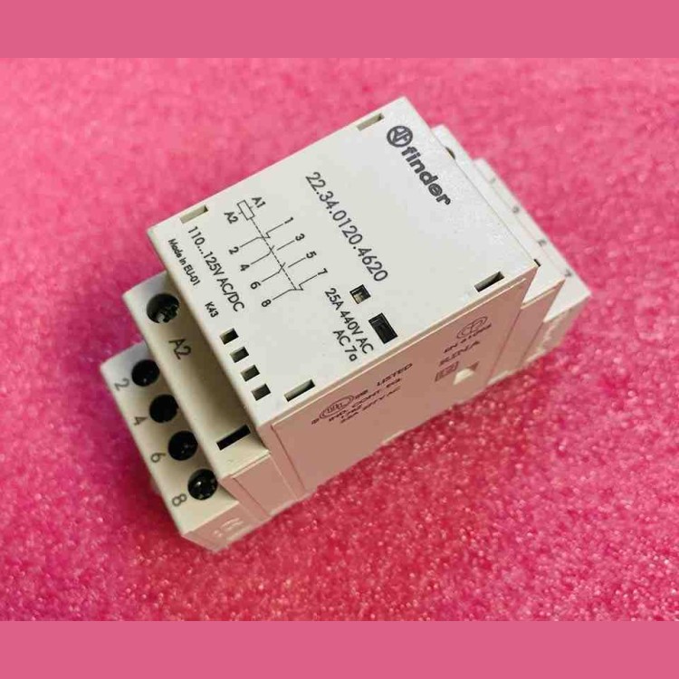 Контактор модульный 120В АС/DC 25А 2з+2р 22.34.0.120.4620 Finder