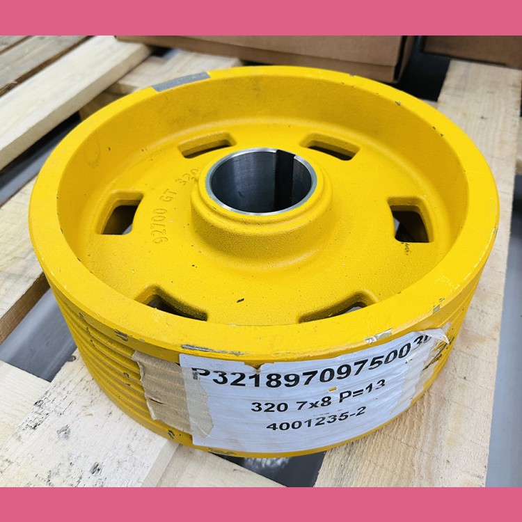 Шкив канатоведущий 320х7х8mm для лебедки MGV25(M-ML-L) P32189709750030 Montanari