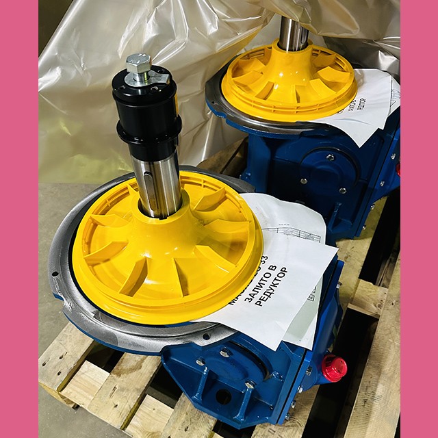 Редуктор в сборе ZAA9676AWH2 (п.ч. 48) 13VTR