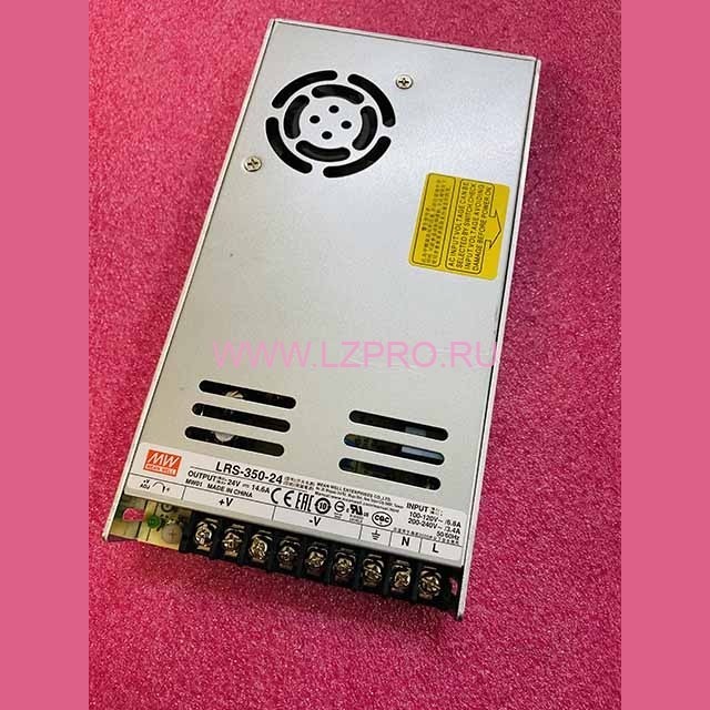 Блок питания 24V 14,6A LRS-350-24 MeanWell