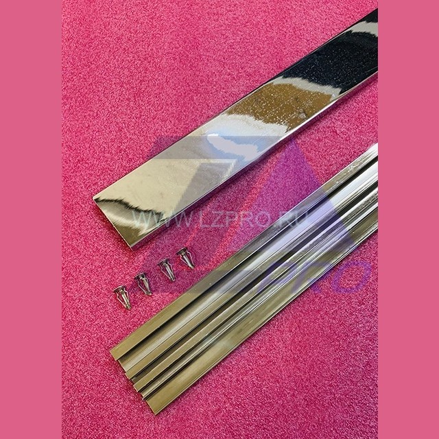 Плинтус кабины лифта L-300 mm CHROME FAA459E999 CH 300 Otis