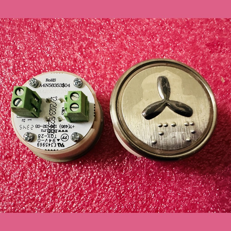 Модуль кнопочный белая подсветка код брайля "вентилятор" A4N58353$04 BBP-R302-VCPLT-S-W-FAN (MA2D04-S-W-FAN)