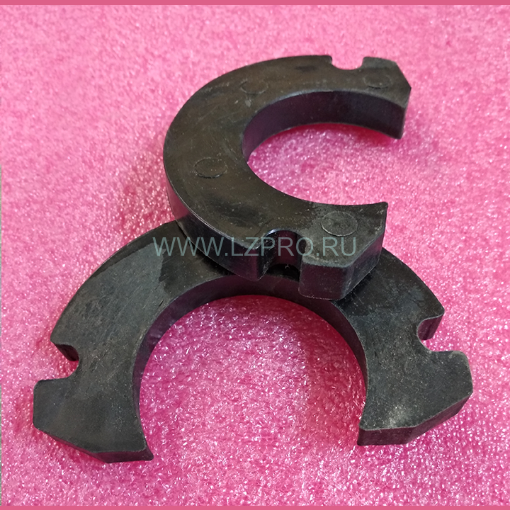Полукольцо вкладыша резиновое 0411.03.02.094/400А.03.03.005