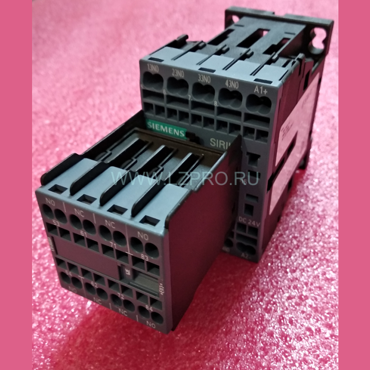 Вспомогательный контактор 24VDC 62E 6NO+2NC 3RH2362-2BB40 Siemens