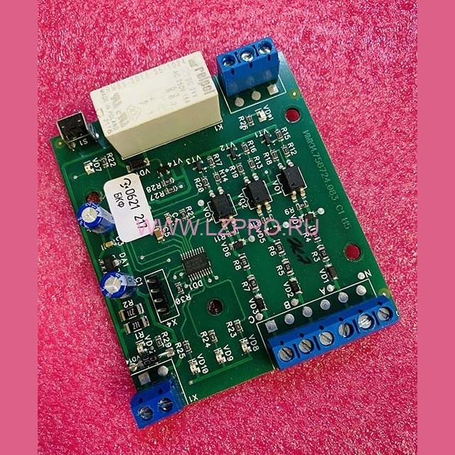 Плата контроля фаз БКФ для станции  ШК6000 И656123065 (ИМКИ.758724.083) ЩЛЗ