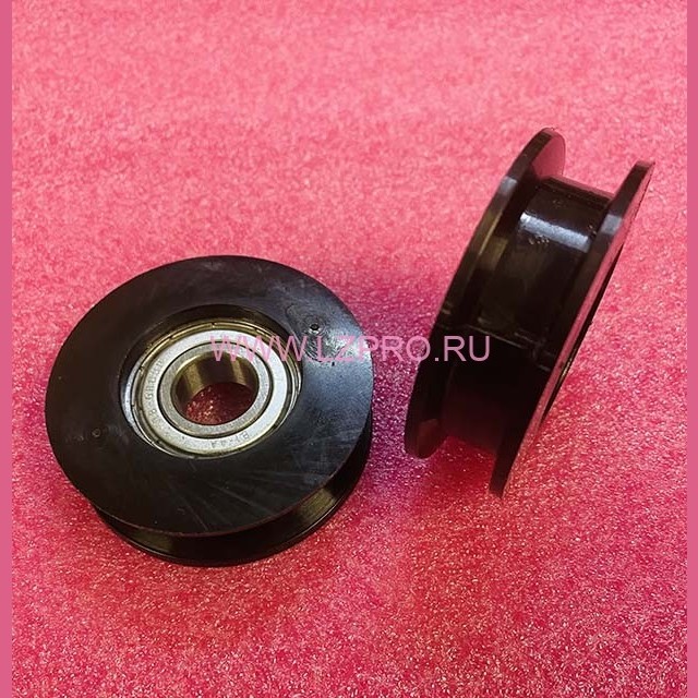 Ролик каретки в сборе d=60мм прямоугольный паз 0463Б.23.15.080 МЛЗ