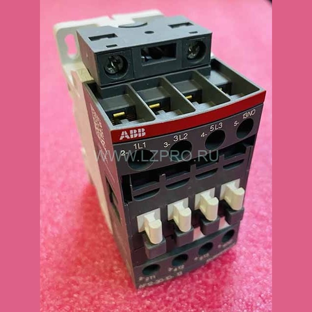 Контактор 3-х полюсный 12A 5,5kW с катушкой управления 100-250B AC/DC AF12-30-10-13 ABB