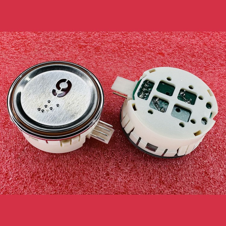 Модуль кнопочный круглый 9 красная подсветка с кодом Брайля AK-29B Sigma