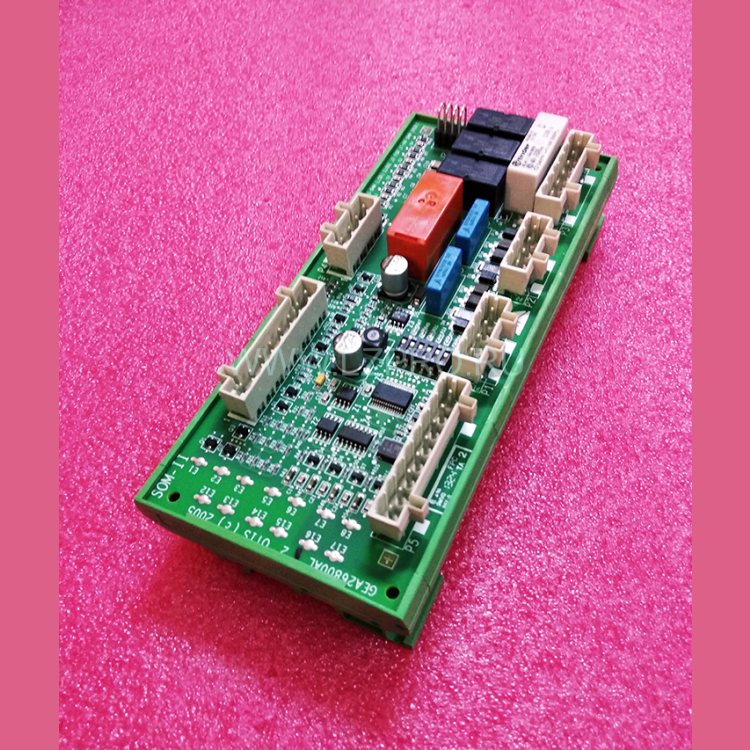 Плата групповой работы SOM II GEA26800AL20 (разъёмы WAGO) Otis