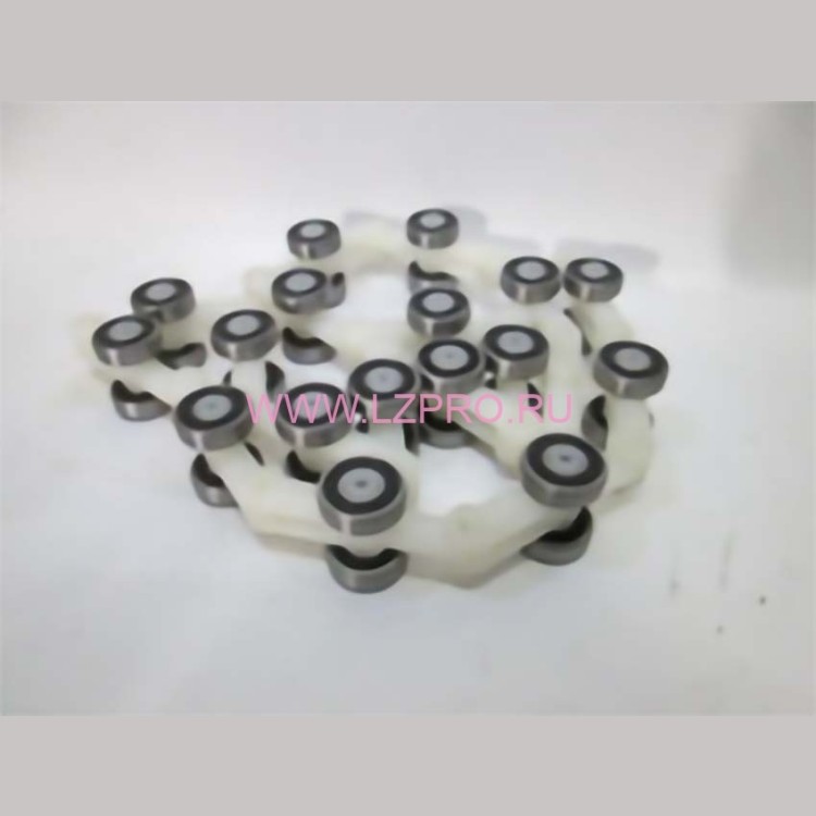 Цепь обводная торца балюстрады эскалатора, 28 звеньев (пр-во Россия)