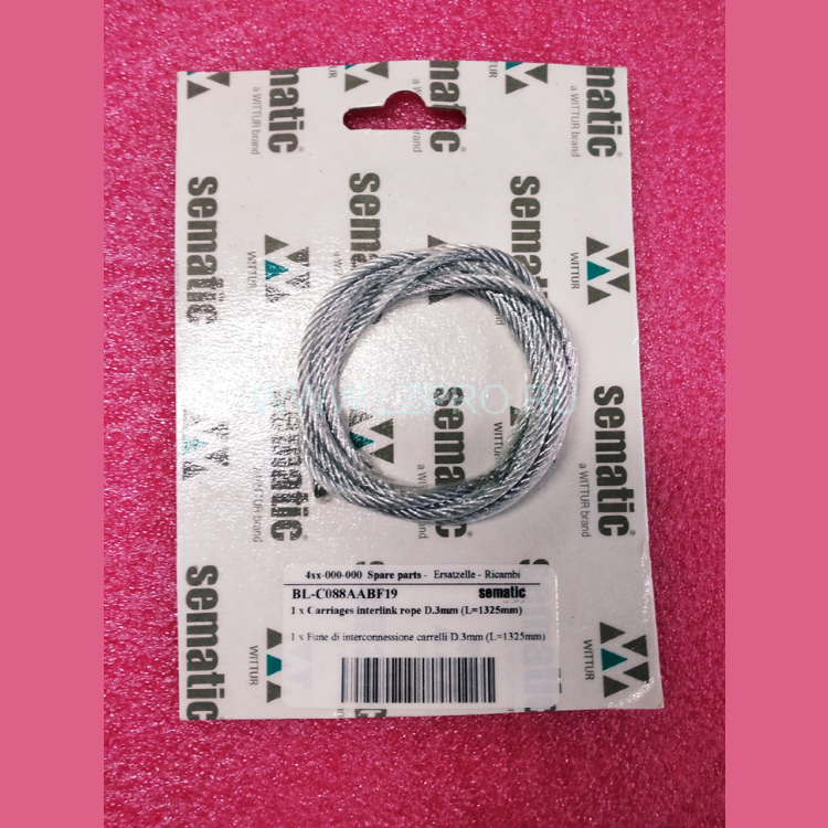 Тросик D-3 mm L-1325 mm BL-C088AABF19 Original Sematic LiftMaterial