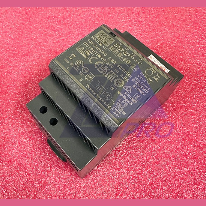 Блок питания 24V 2.5A HDR-60-24 Mean Well