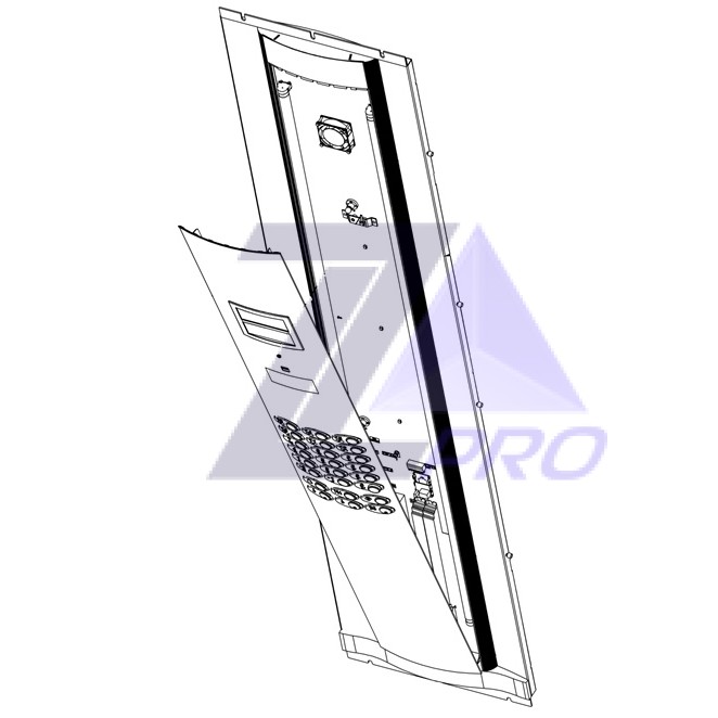 Приказная панель COP в сборе (исполнение по контрактным параметрам) Gen2 Otis-2000R 