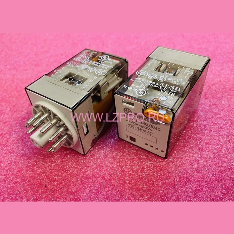 Реле промежуточное 10А 280VAC 60.13.8.240.0040 Finder