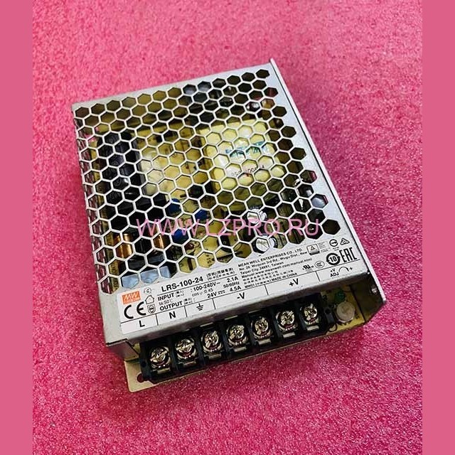 Блок питания 24V 4,5A LRS-100-24 Mean Well