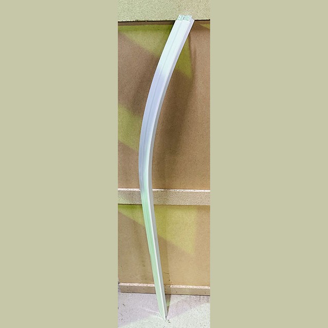 Направляющая поручня (изогнутая, возврат. Ход, нижняя площадка) L=1161 мм GAA27078K78 Otis