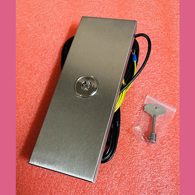 Пост вызова с ключом для перевозки пожарных подразделений 2858.10.000-07Н СБ