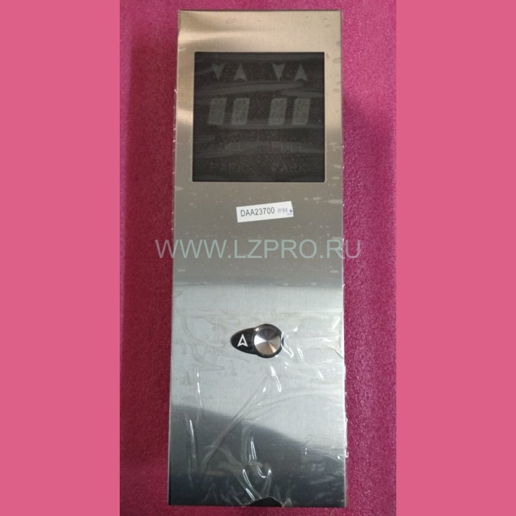 Пост вызывной XIZI OTIS (1 кнопка с чеклетом "стрелка вверх" + 2 индикатора) 165х480 мм шлиф. нерж. DAA23501DL996