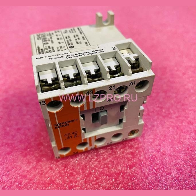Контактор 24VDC CS 4C sprecher+schuh