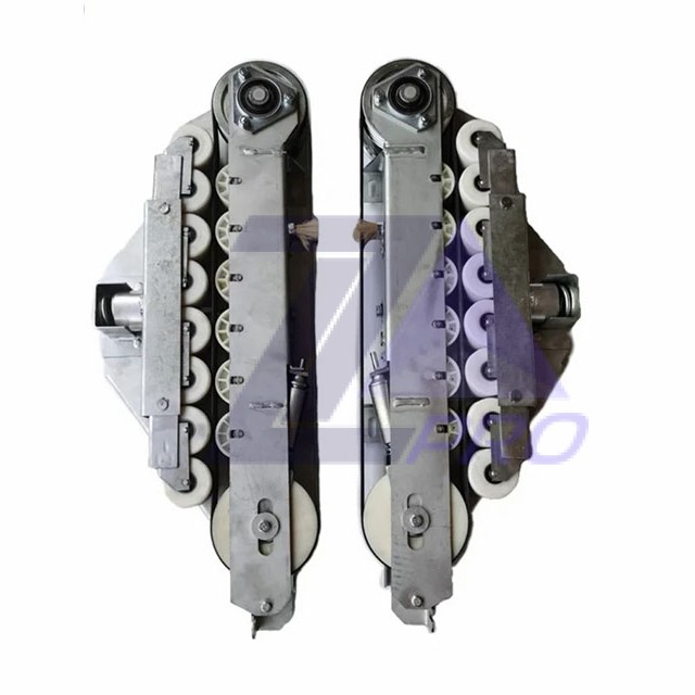 Ременно-роликовое устройство привода поручня эскалатора 506NCE правое GBA26180D2 Otis