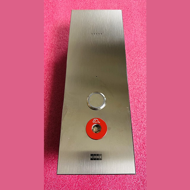 Вызывной пост однокнопочный с переключателем FF (SM56 SCHAEFER) Kone