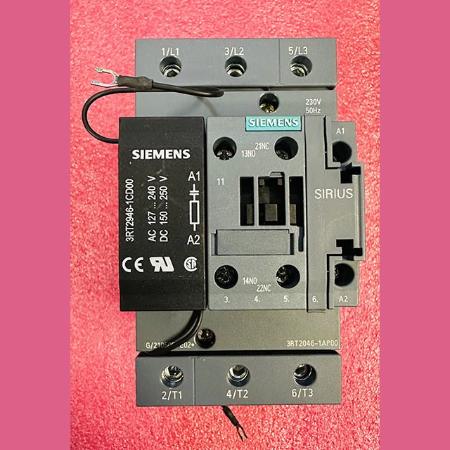 Контактор 45kW 1NO 1NC 230VAC 3RT2046-1AP00 Siemens