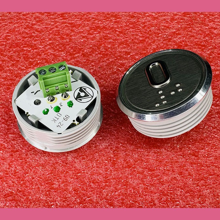 Модуль кнопочный красная подсветка "0" К1-00-К (аналог Achille Vega)