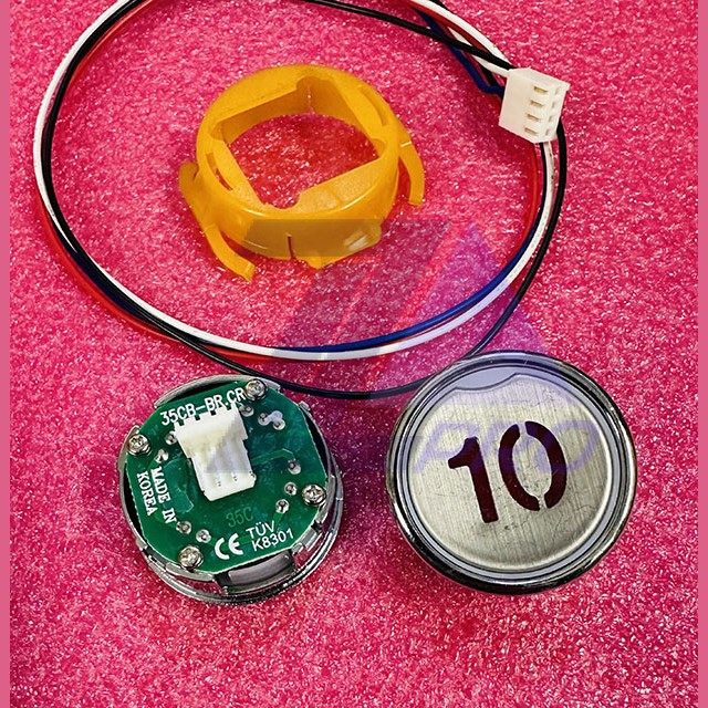 Кнопочный модуль "10" (ПУЛ02В) KS-1021-01X Korea МЭЛ