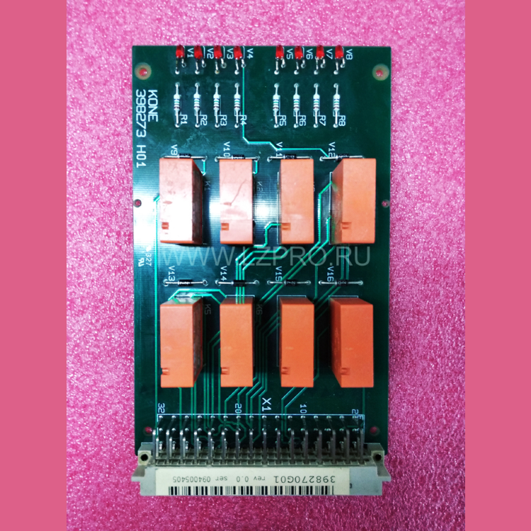 Плата реле TMS600 398273 Р01 KM398270G01 Kone