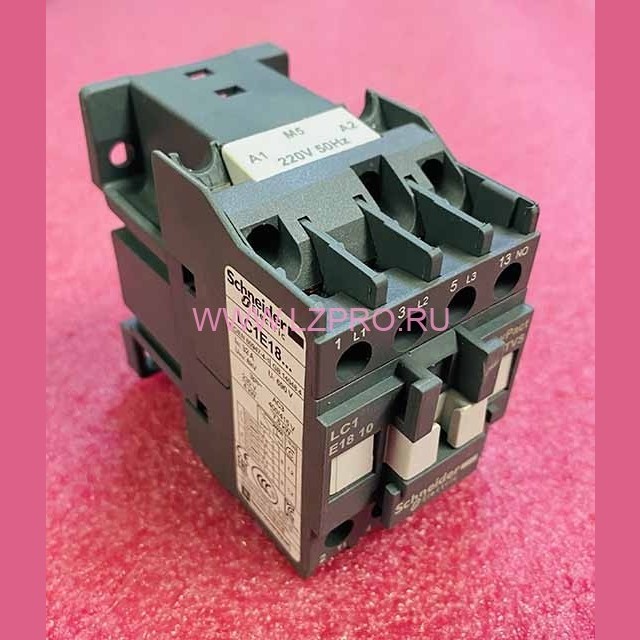 Контактор 18А 220V 4kW 1NO LC1E1810M5 LC1N1810M5N Schneider Electric