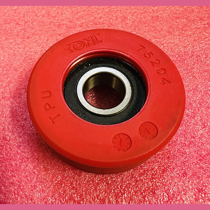 Ролик ступени D-80 H-25 подшипник 6204-2RSCO TPU 75204 Canny