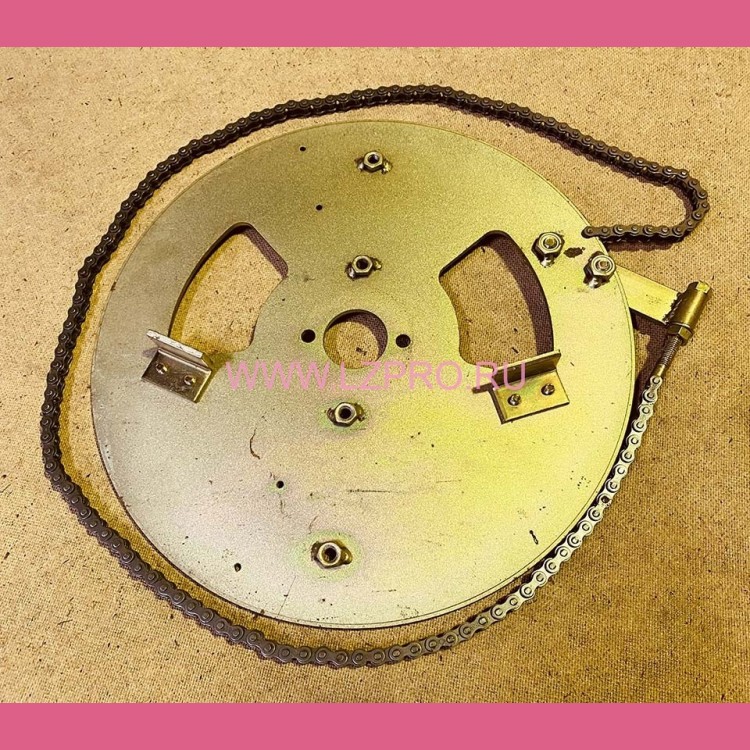 Шкив привода дверей кабины в сборе с цепью Sigma