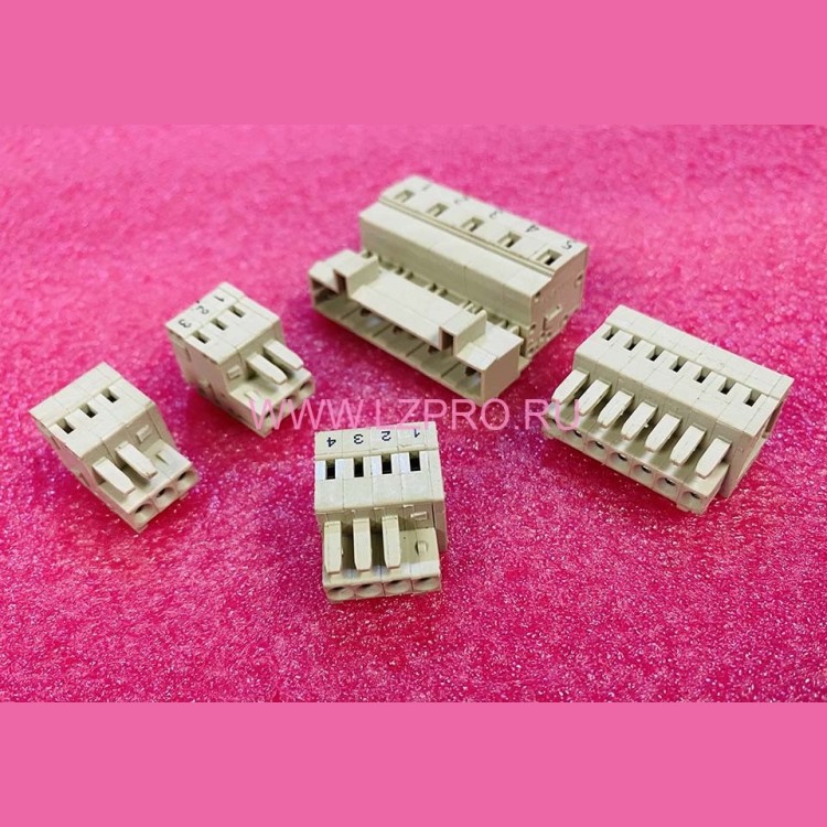 Комплект разъёмов Wago для замены DCSS4(AW1)/DCSS5(BD11) на DCSS5-E (BH10) Otis