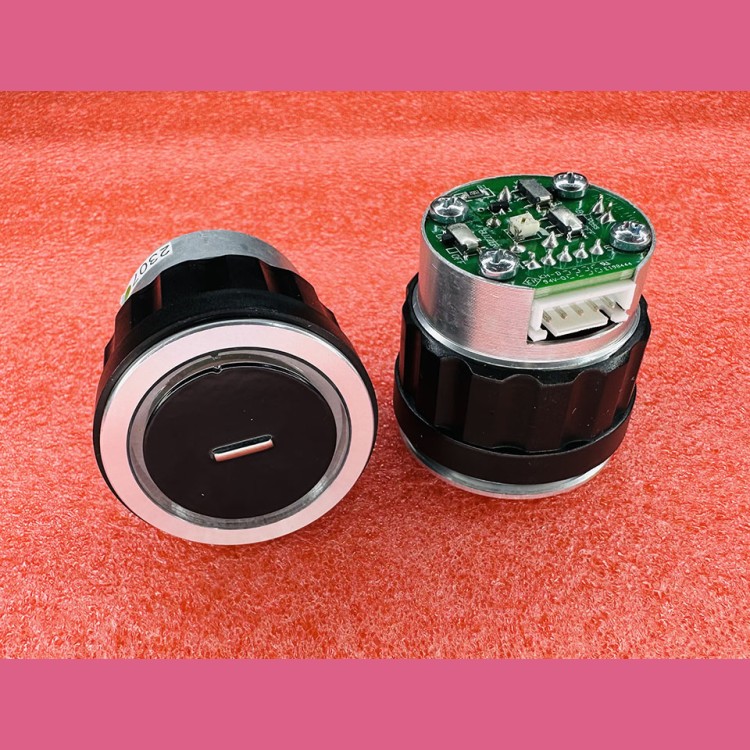 Кнопочный модуль "-" зеленая подсветка D4DUG  WELM-1101 ID:54502536.4 TRP000087 Schindler 7000