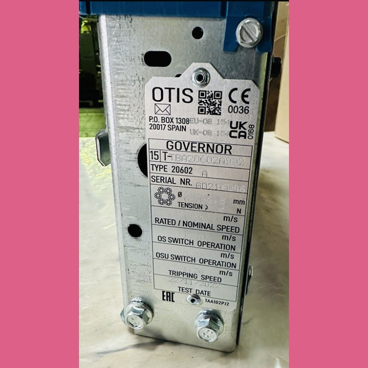 Ограничитель скорости TBA20602A992 ЛЕВЫЙ 1,0 м/с OTIS