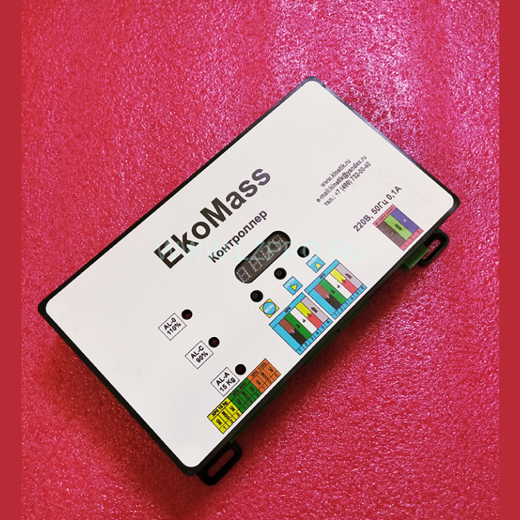 Блок управления и индикации (контроллера) EkoMass ЕМРЦ.873160.001