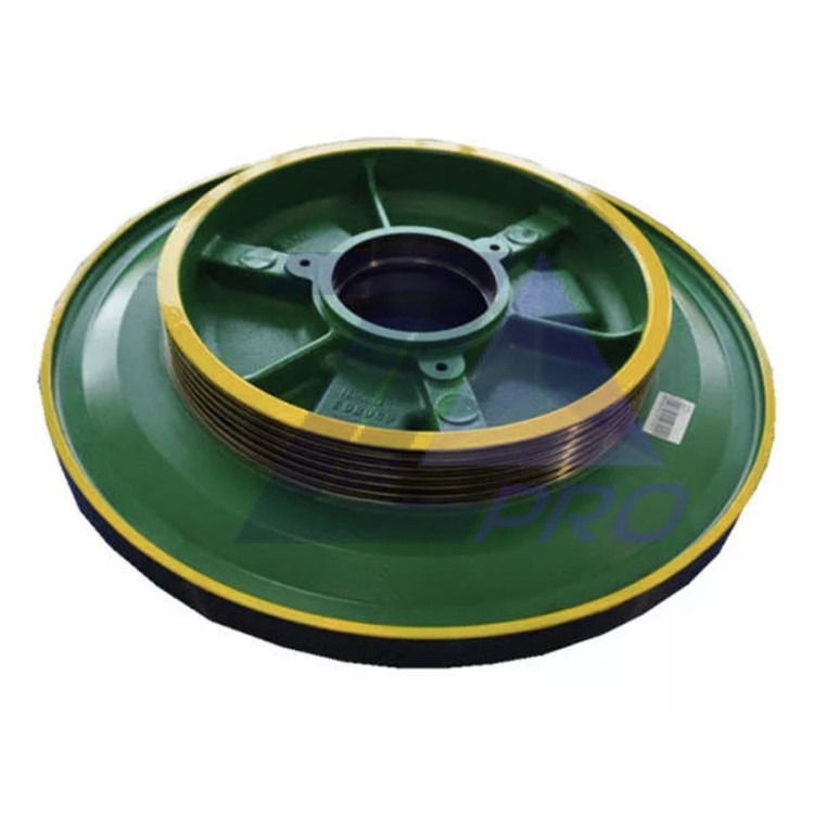 Шкив канатоведущий 600х6х13 для лебедки MX20 755995H01 Kone