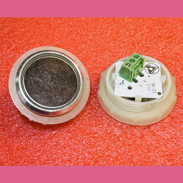 Модуль кнопочный красная подсветка "без символов" К1-К (аналог Achille Vega)