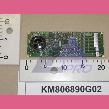 Плата F2KHDVW янтарная подсветка вертикальная KM806890G02 Kone