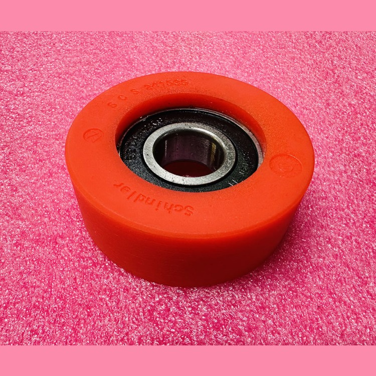 Ролик ступени эскалатора D-70mm H-25mm подшипник 6204-2RS SCS 241535 (JT-507 TPM) 9300 SWE Schindler