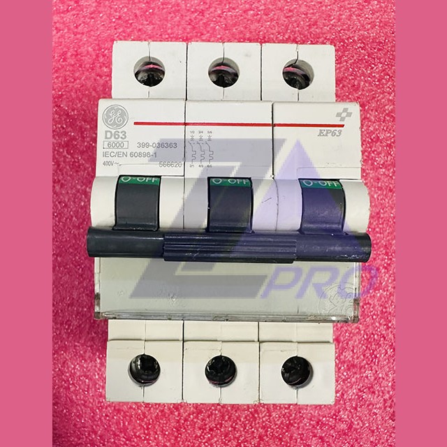 Автоматический выключатель 3P D63 General Electric