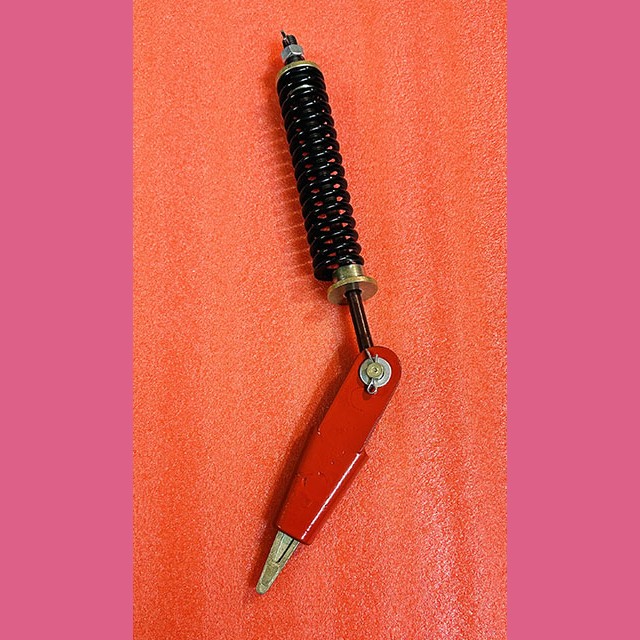 Тяга (подвеска) каната D=8мм L=440мм (L1шпилька=310мм M12 пружина d6xD40xL165)