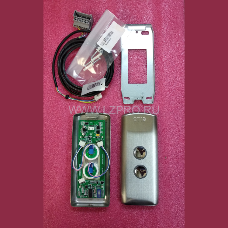 Вызывной пост двухкнопочный (в сборе с платой DCE23501) ZAA23500P3 Otis