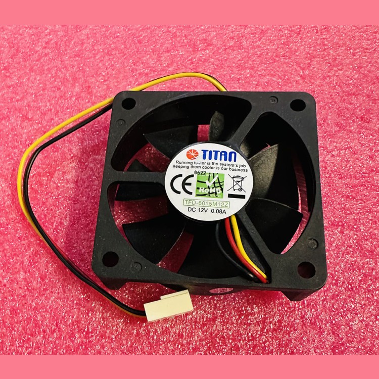 Вентилятор 60мм 12VDC 0,08A TFD-6015M12Z Titan