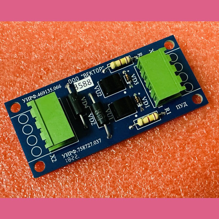 Плата ПУД УИРФ.469135.066 УИРФ.758727.037