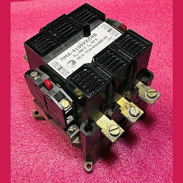 Пускатель электромагнитный 63А 220В ПМА-4100 УХЛ4 В