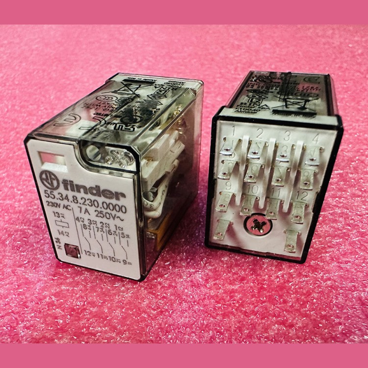 Реле промежуточное 7A 230VAC 55.34.9.230.0000 Finder