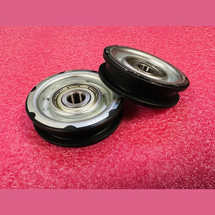 Ролик каретки d-55 мм прямоугольный паз, без втулки ZAA456AS1 Otis