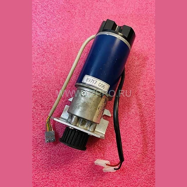 Двигатель привода дверей со шкивом и кронштейном 40VDC 1.65A 3150r/min KM89717G06 Kone