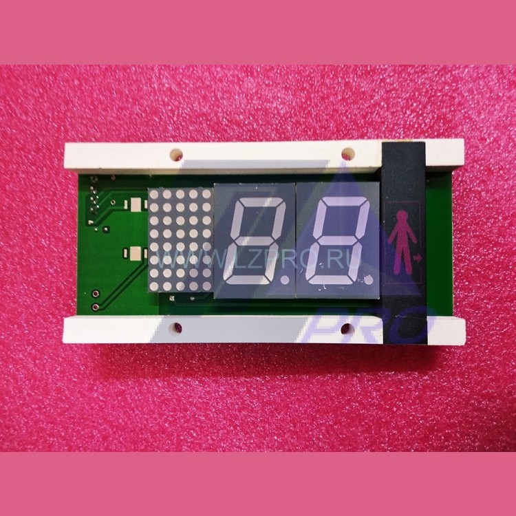 Индикатор лифтовой кабинный ИЛК-63 .114v5 ZAA25140CAB1 Otis